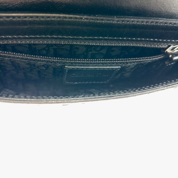 Christian Dior Street Chic Metallic Snakeskin Clutch - Picture 8 of 12